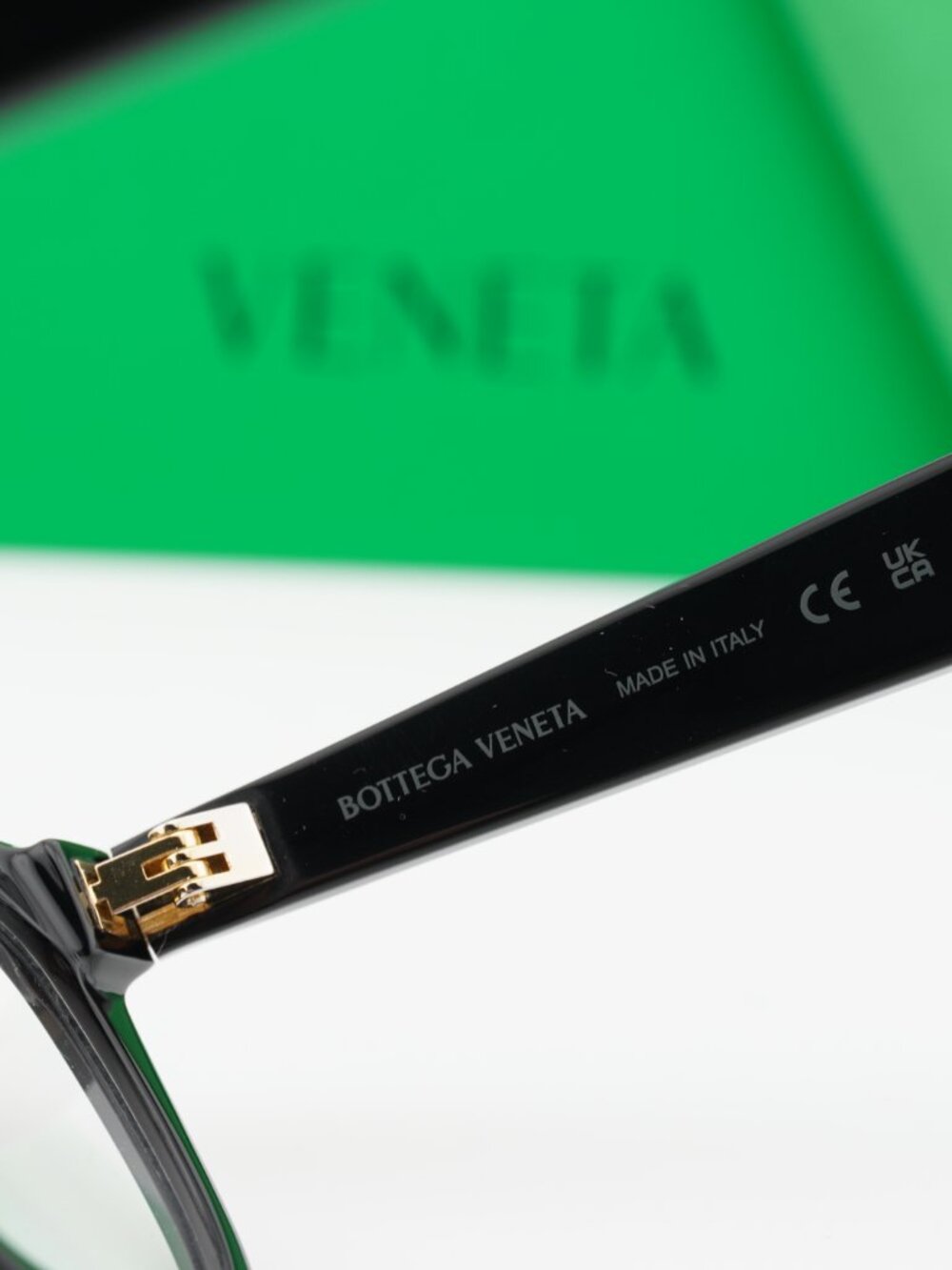 Bottega Veneta BV1129O 001 Rectangle Eyeglasses – Black 50mm - Picture 7 of 9